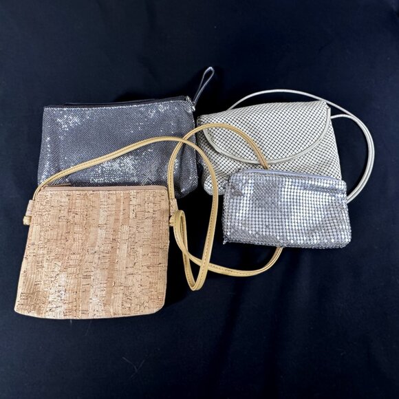 Lot of 4 Small Bags: 2 Crossbody, Wristlet, Clutch Nolan Miller, Bags by Pinky - Picture 1 of 3